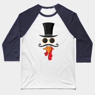 Hilarious Turkey Face clown , Perfect for Thanksgiving & Christmas Baseball T-Shirt